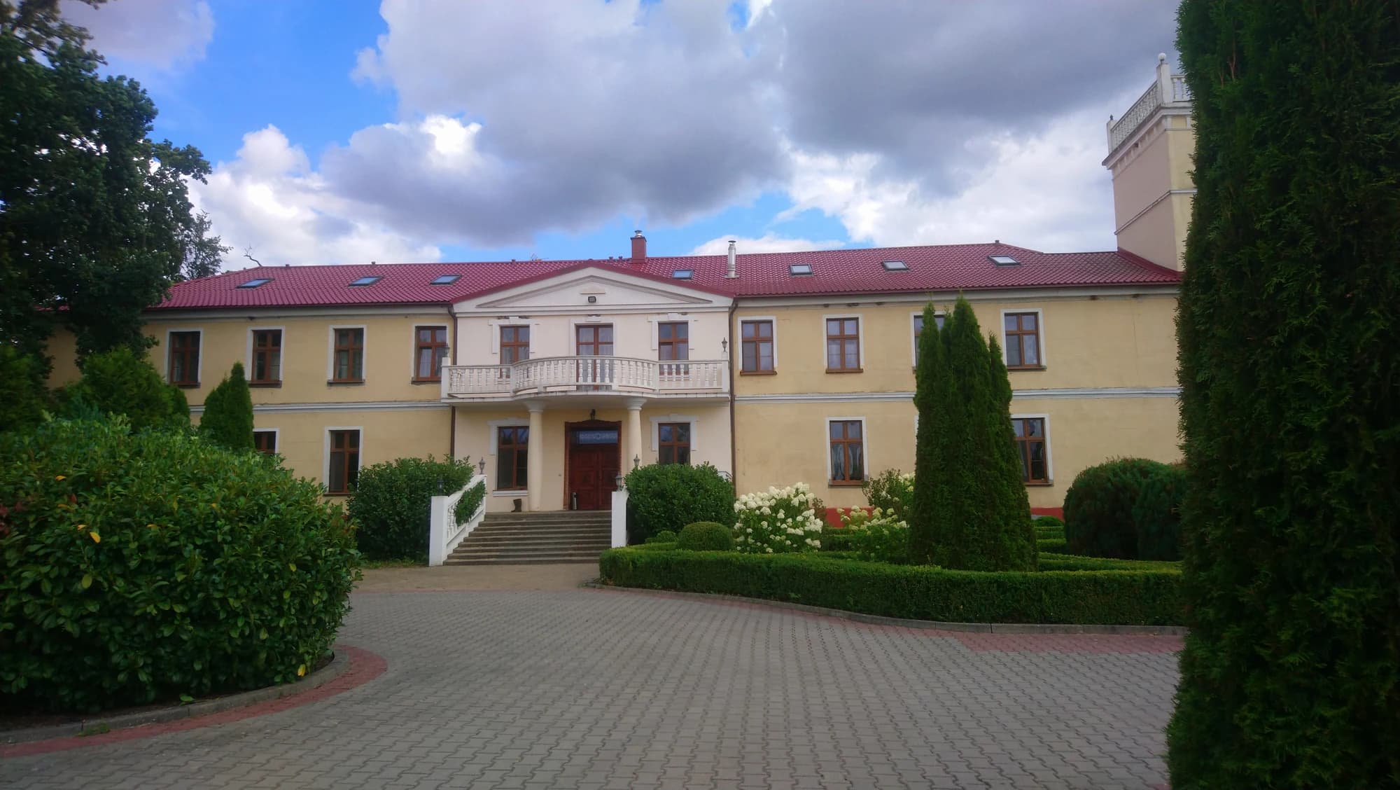 Repräsentatives Herrenhaus als Jagdunterkunft in Polen